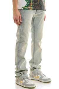 KND4967 Lt.Blue | KDNK Rhinestone Jeans