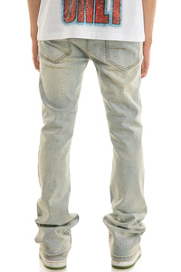 KND4967 Lt.Blue | KDNK Rhinestone Jeans
