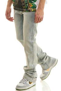KND4967 Lt.Blue | KDNK Rhinestone Jeans