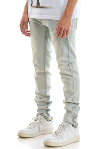 KND4974 Lt.Blue | KDNK Patterned Studs Jeans