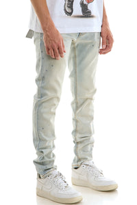 KND4974 Lt.Blue | KDNK Patterned Studs Jeans