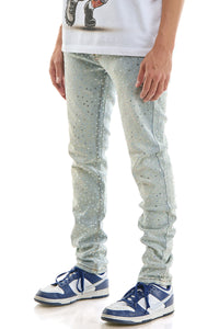 KND4977 Lt.Blue | KDNK Rhinestone Jeans