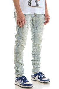 KND4977 Lt.Blue | KDNK Rhinestone Jeans