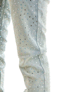 KND4977 Lt.Blue | KDNK Rhinestone Jeans