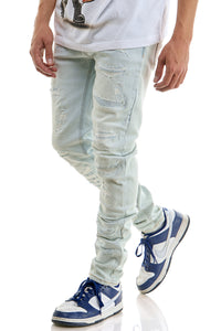 KND4985 Lt.Blue | KDNK Rip & Repair Jeans