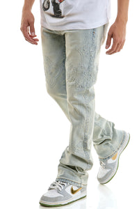 KND4992 Lt.Blue | KDNK Embroidery Jeans
