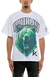 KNT020 White | KDNK Brutality Graphic Tee