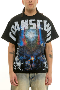 KNT089 Black | KDNK Transcend Graphic Tee