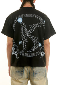 KNT089 Black | KDNK Transcend Graphic Tee