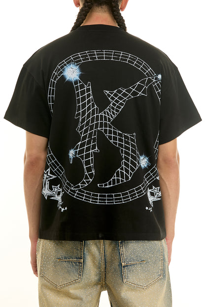 KNT089 Black | KDNK Transcend Graphic Tee