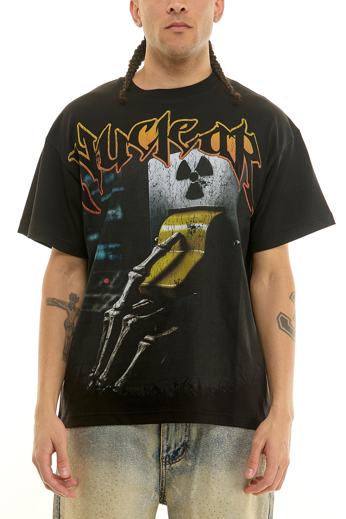 KNT109 Black | KDNK Nuclear Graphic Tee