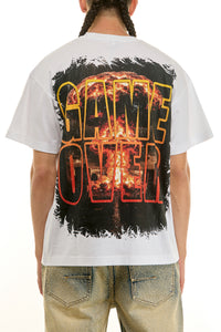 KNT109 White | KDNK Nuclear Graphic Tee