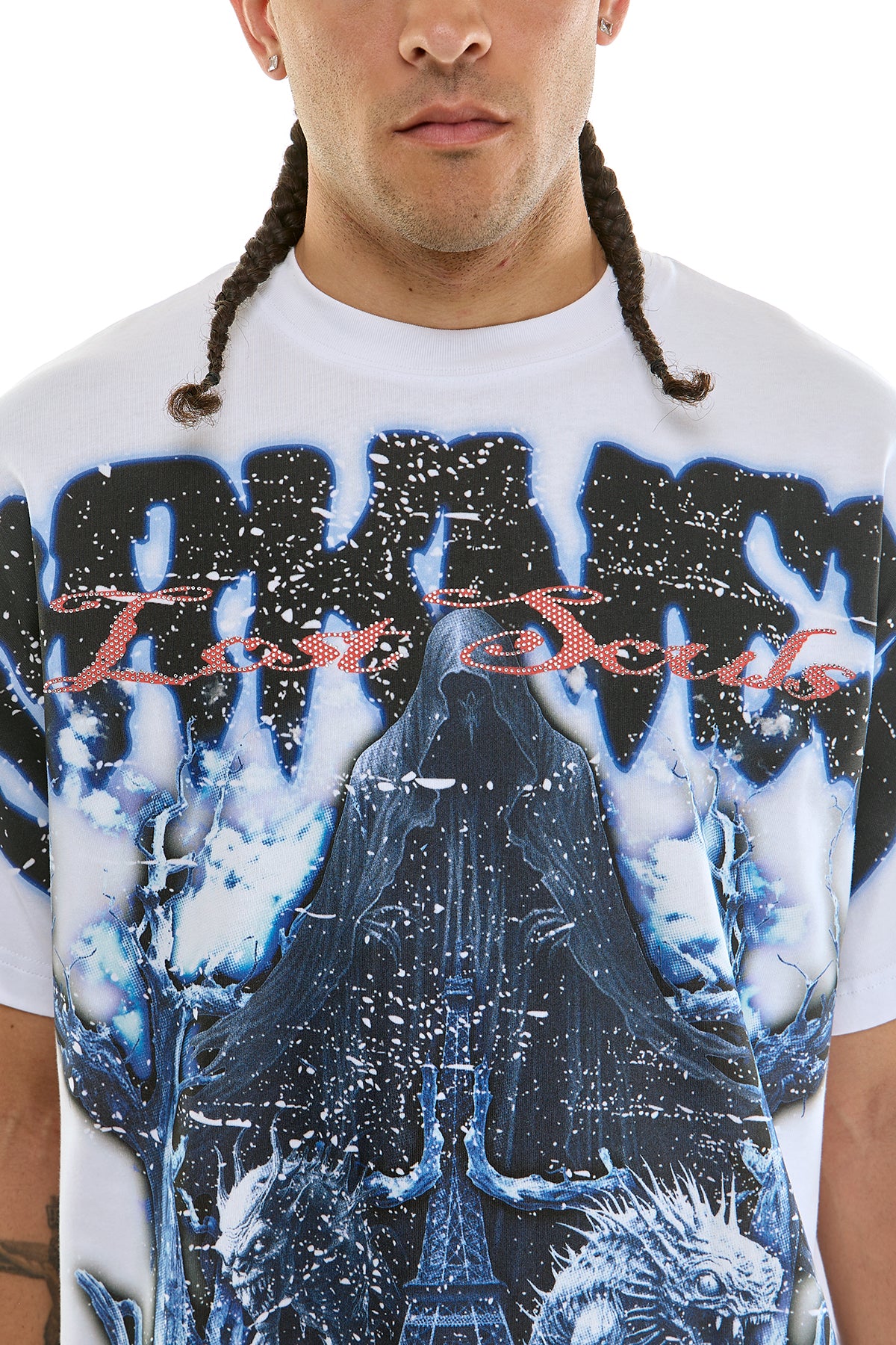 KNT110 White | KDNK Darkness Graphic Tee