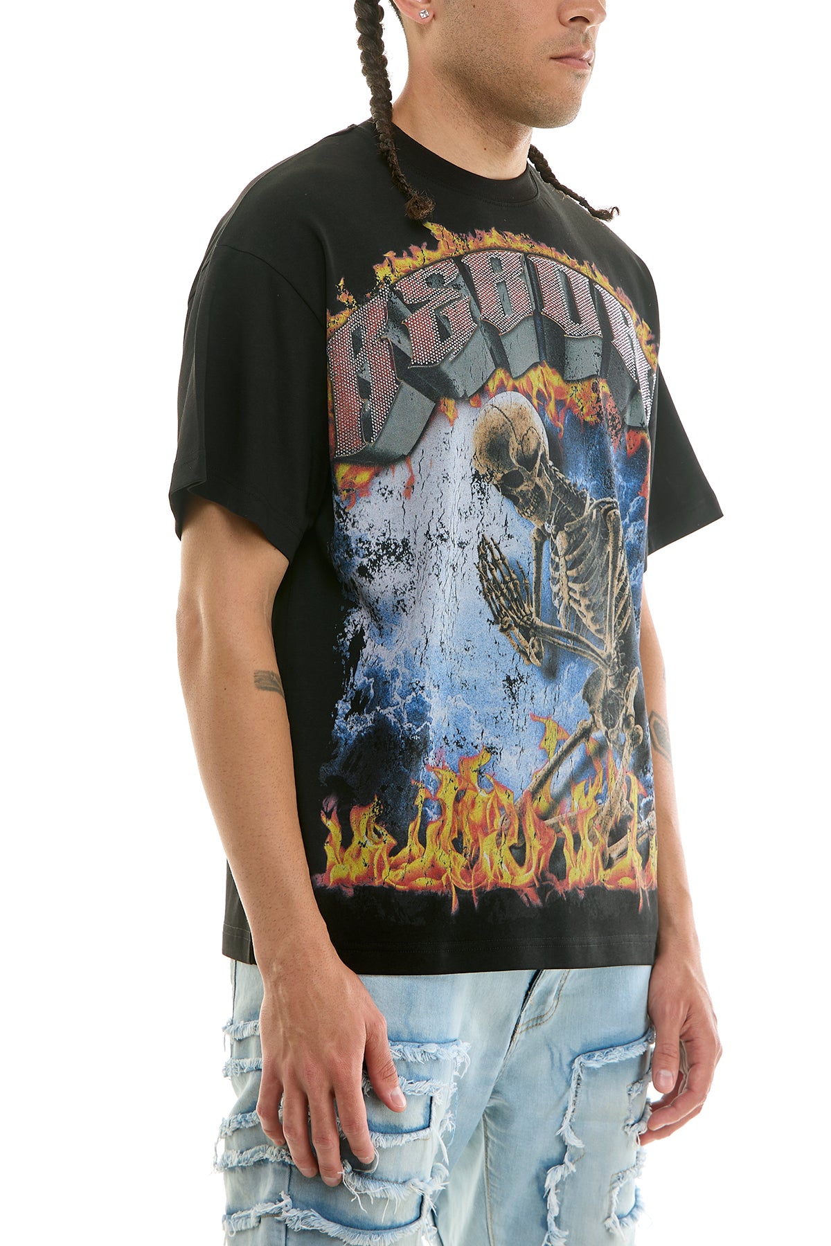 KNT116 Black | KDNK Reborn Graphic Tee