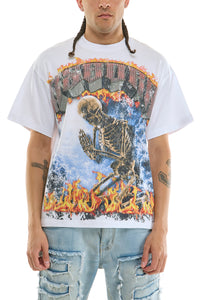 KNT116 White | KDNK Reborn Graphic Tee