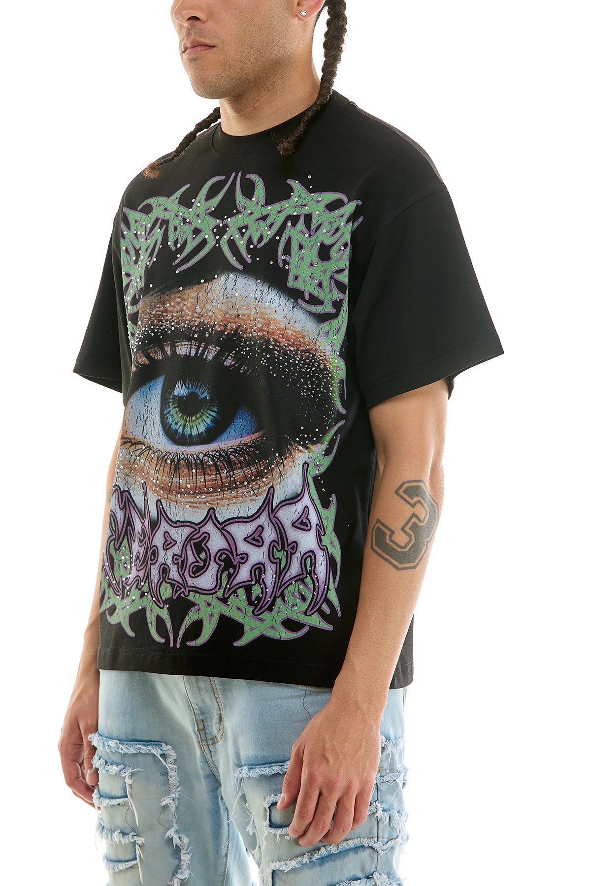 KNT119 Black | KDNK Vision Graphic Tee