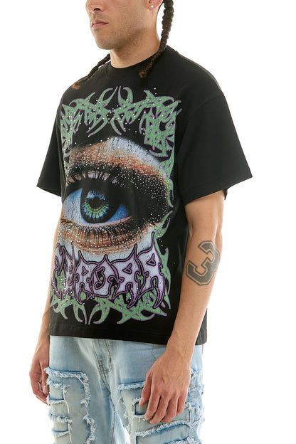 KNT119 Black | KDNK Vision Graphic Tee