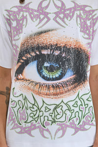KNT119 White | KDNK Vision Graphic Tee