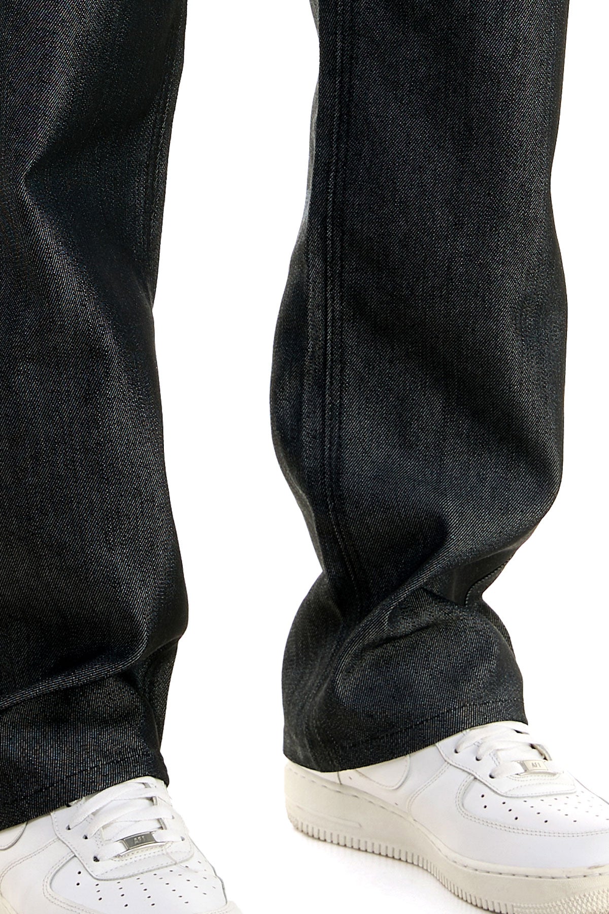 RJ168 Black/Black | KDNK Color-Stitch Raw Denim Jeans
