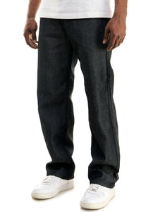 RJ168 Black/Black | KDNK Color-Stitch Raw Denim Jeans