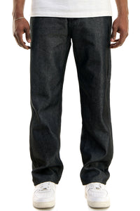 RJ168 Black/Black | KDNK Color-Stitch Raw Denim Jeans