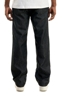 RJ168 Black/Black | KDNK Color-Stitch Raw Denim Jeans