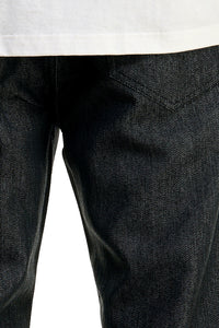 RJ168 Black/Black | KDNK Color-Stitch Raw Denim Jeans