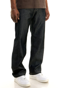 RJ168 Black/Khaki | KDNK Color-Stitch Raw Denim Jeans