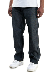 RJ168 Black/Purple | KDNK Color-Stitch Raw Denim Jeans