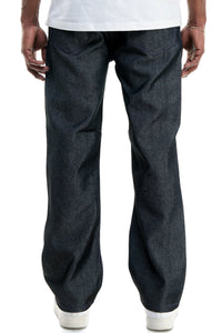 RJ168 Black/Purple | KDNK Color-Stitch Raw Denim Jeans