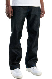 RJ168 Black/Royal Blue | KDNK Color-Stitch Raw Denim Jeans