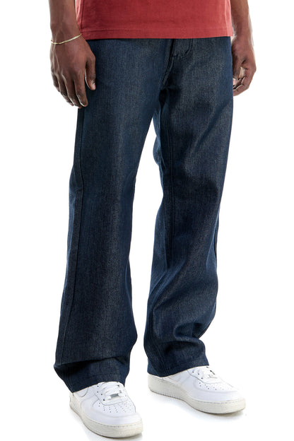 RJ168 Indigo/Navy | KDNK Color-Stitch Raw Denim Jeans