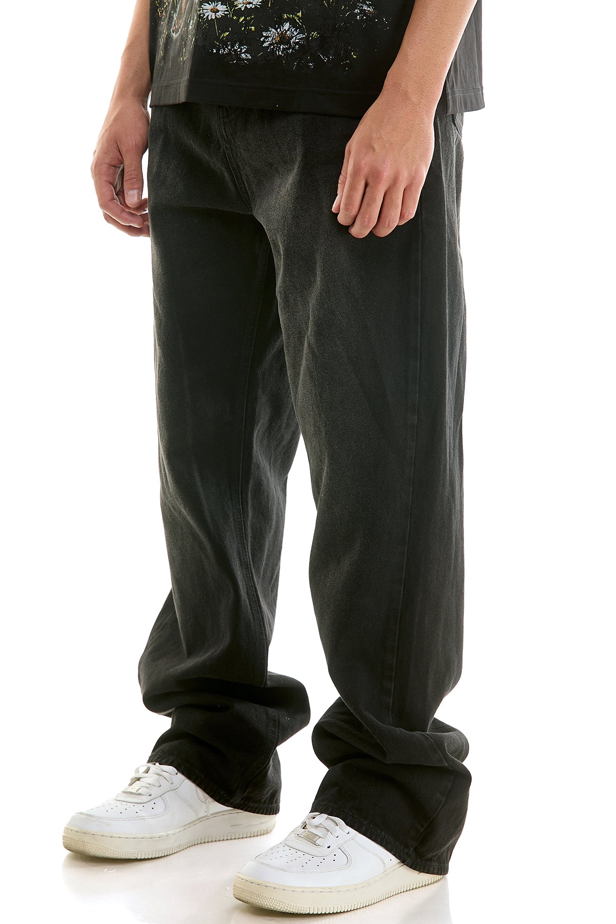 SB101 Black | KDNK Basic Baggy Jeans