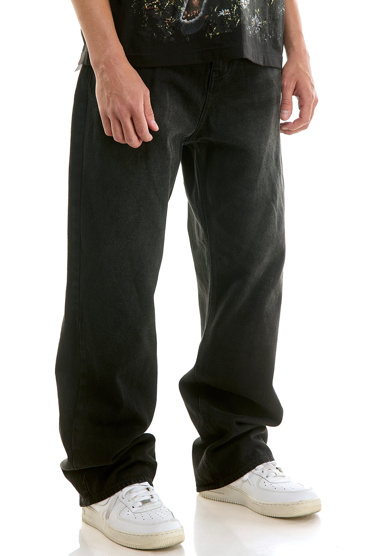 SB101 Black | KDNK Basic Baggy Jeans