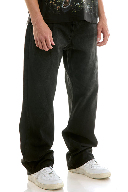 SB101 Black | KDNK Basic Baggy Jeans