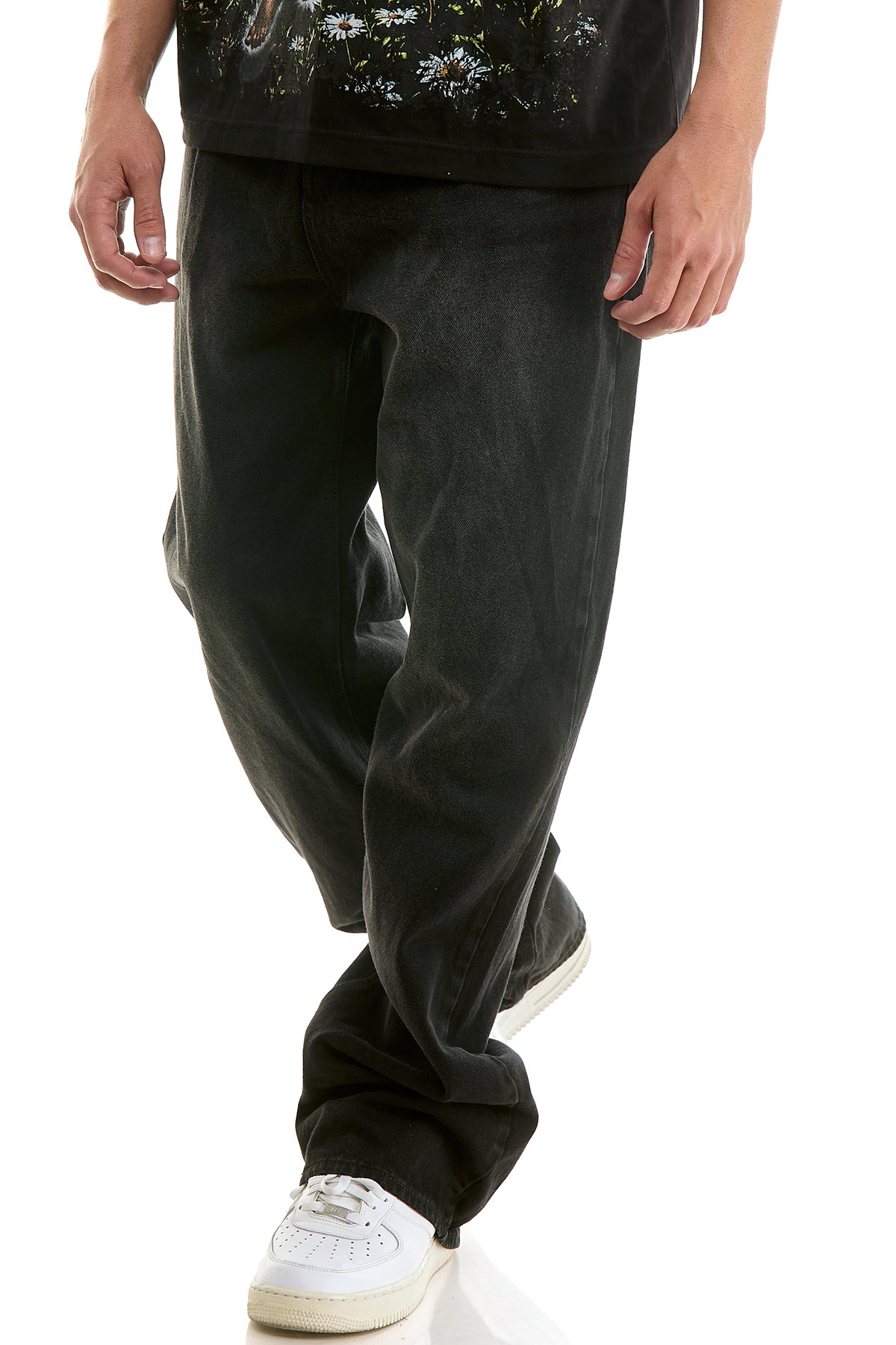 SB101 Black | KDNK Basic Baggy Jeans