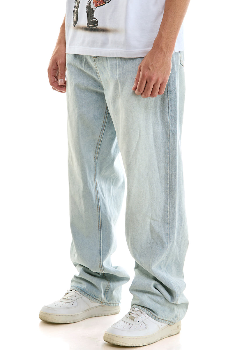 SB101 Lt.Blue | KDNK Basic Baggy Jeans