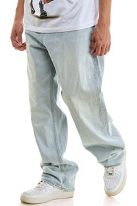 SB101 Lt.Blue | KDNK Basic Baggy Jeans