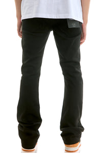 SK202 Jet Black | KDNK Basic Skinny Flare Pants