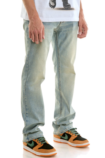 SS103 Blue | KDNK Basic Slim Straight Jeans