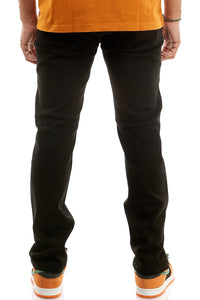 SS201 Jet Black | KDNK Cotton Twill Pants