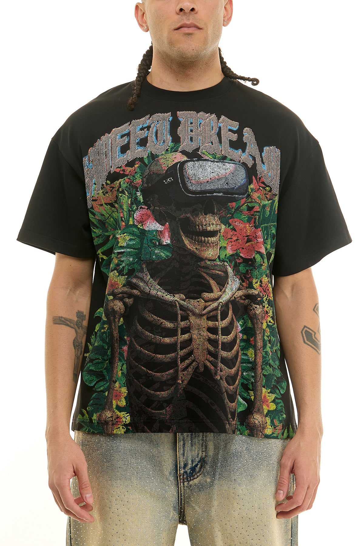 KNT081 Black KDNK Graphic Tee