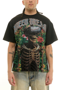 KNT081 Black KDNK Graphic Tee