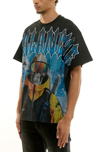 KNT082 Black KDNK Graphic Tee