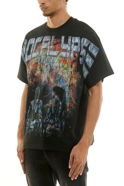 KNT061 Black KDNK Graphic Tee