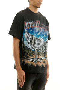 KNT087 Black KDNK Graphic Tee