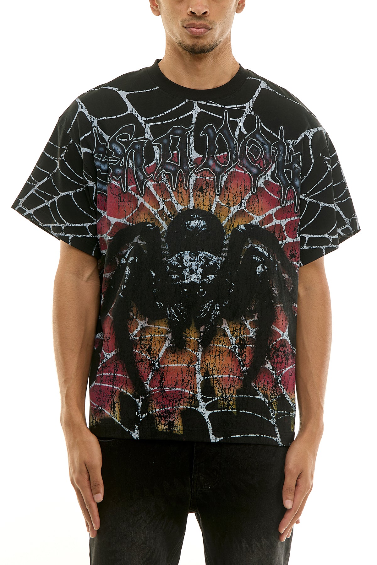 KNT068 Black KDNK Graphic Tee