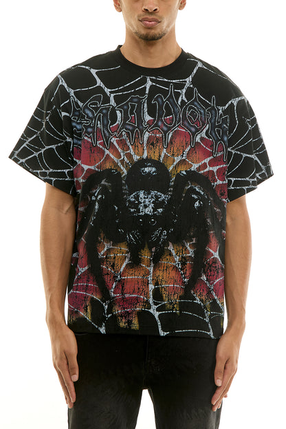 KNT068 Black KDNK Graphic Tee