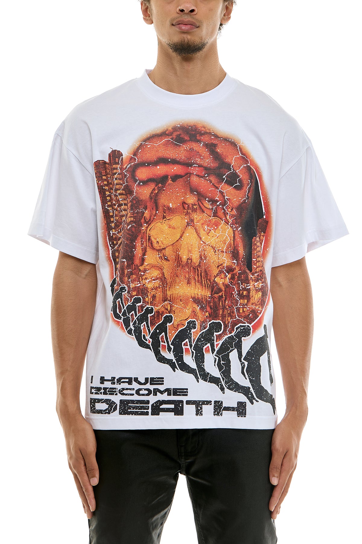KNT022 White KDNK Graphic Tee