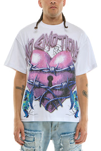 KNT105 White KDNK Graphic Tee